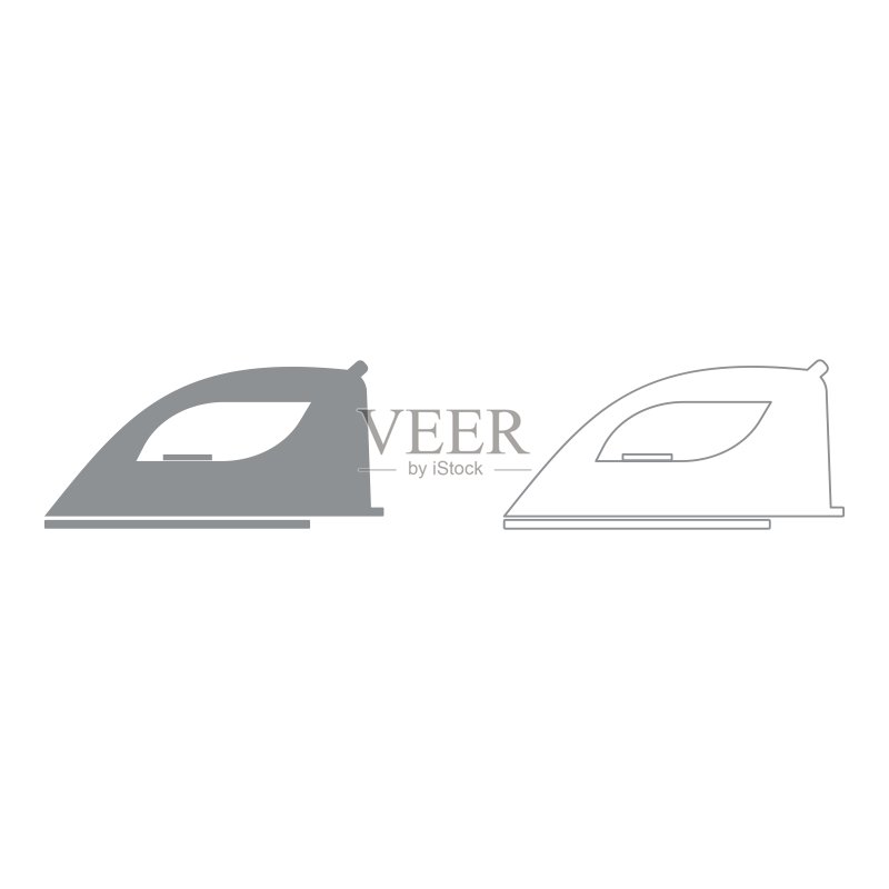 熨斗图标图标素材