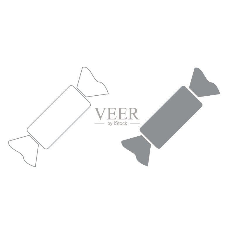 糖果灰色系列图标图标素材