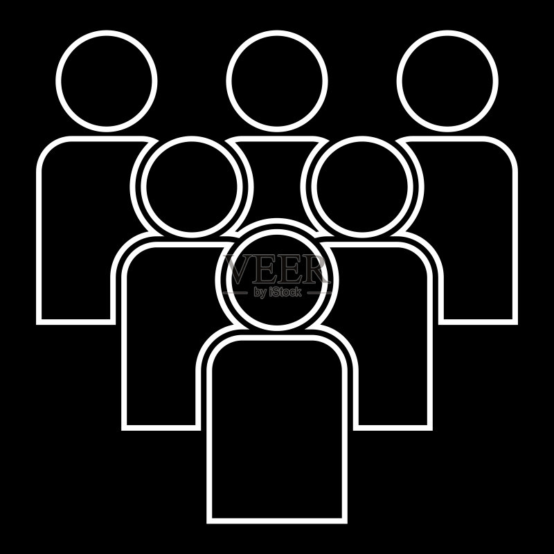 团队合作概念图标图标素材