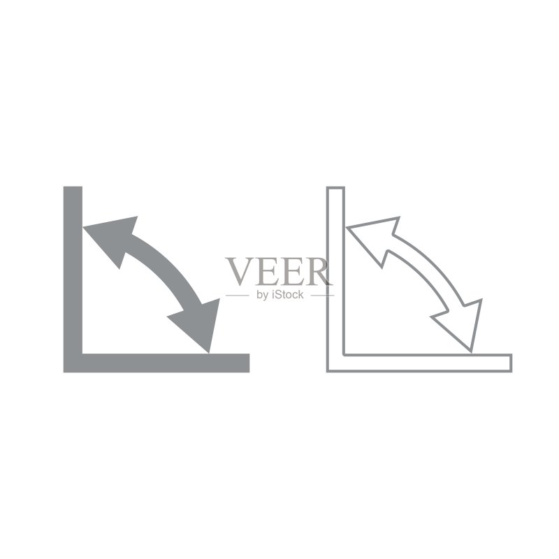 灰色几何数学符号图标图标素材