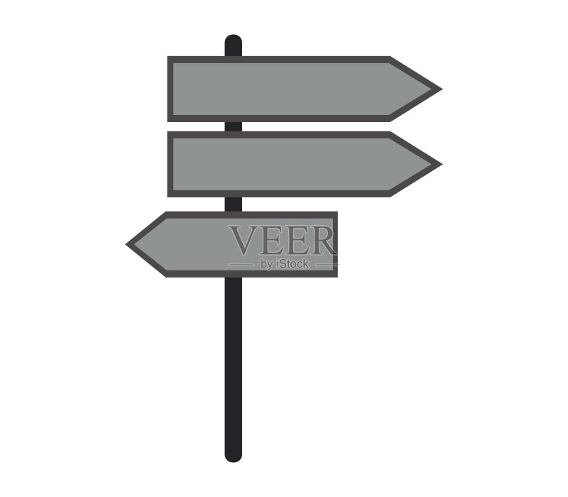 道路标志图标图标素材