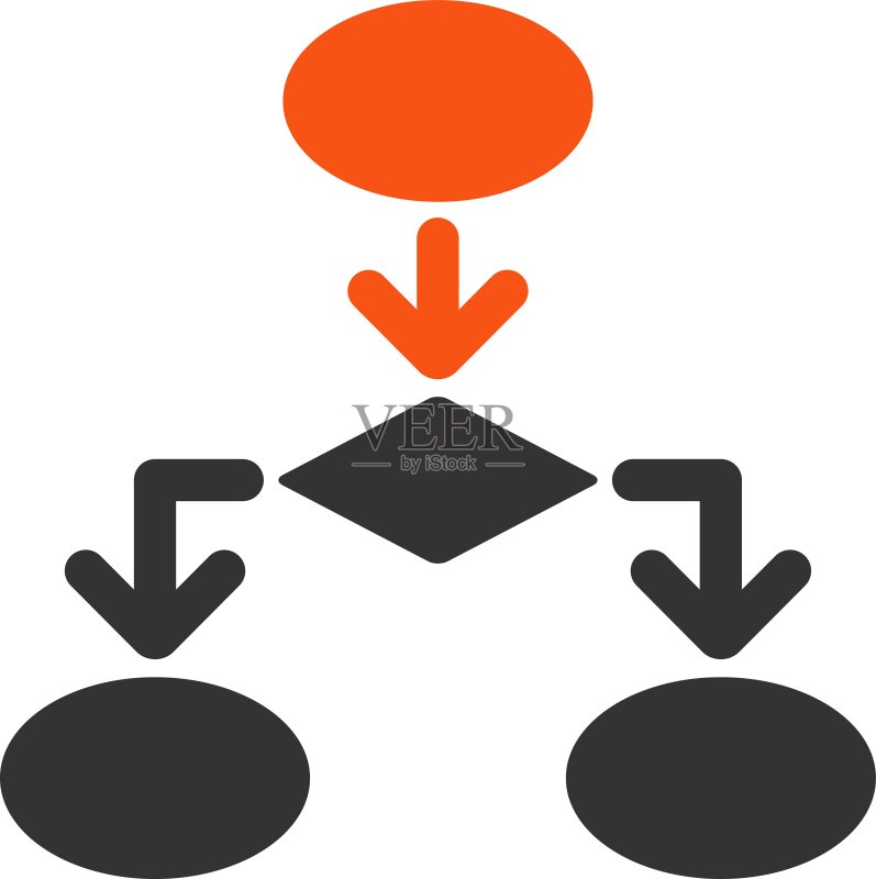 商业流程图图标图标素材