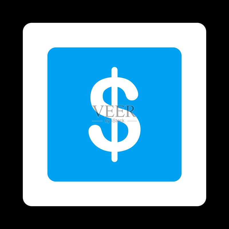 金融图标商务彩色套装图标素材