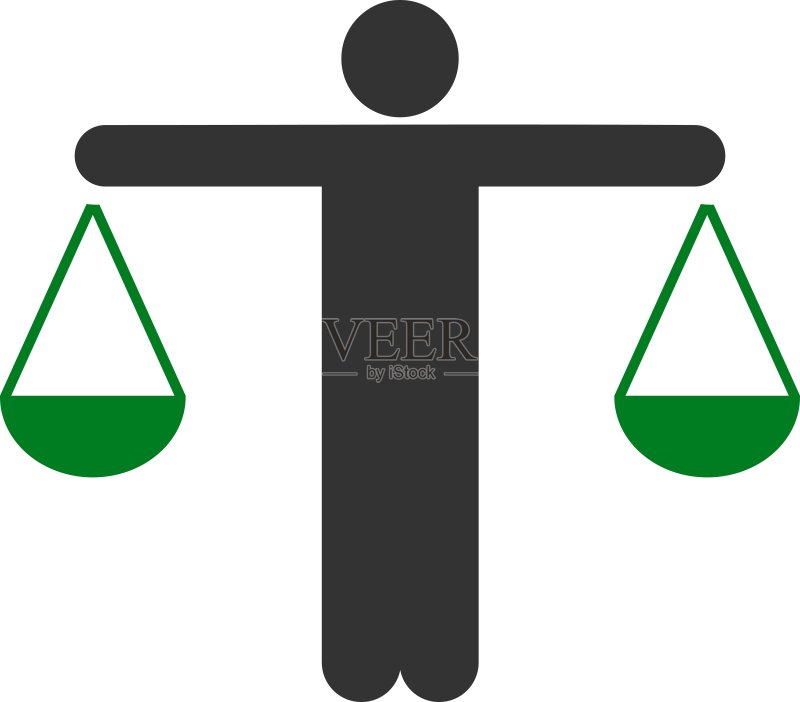 商务双色律师图标图标素材