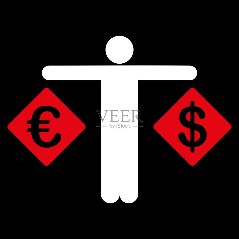 来自商业双色集的货币比较图标图标素材