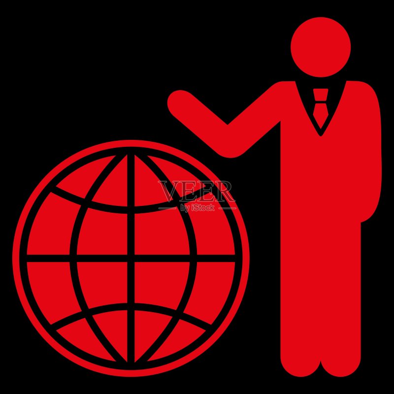 来自商业双色套装的行星图标图标素材