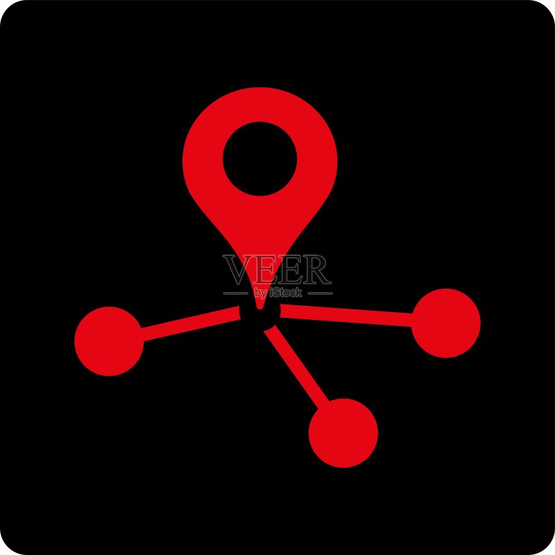地理网络图标图标素材