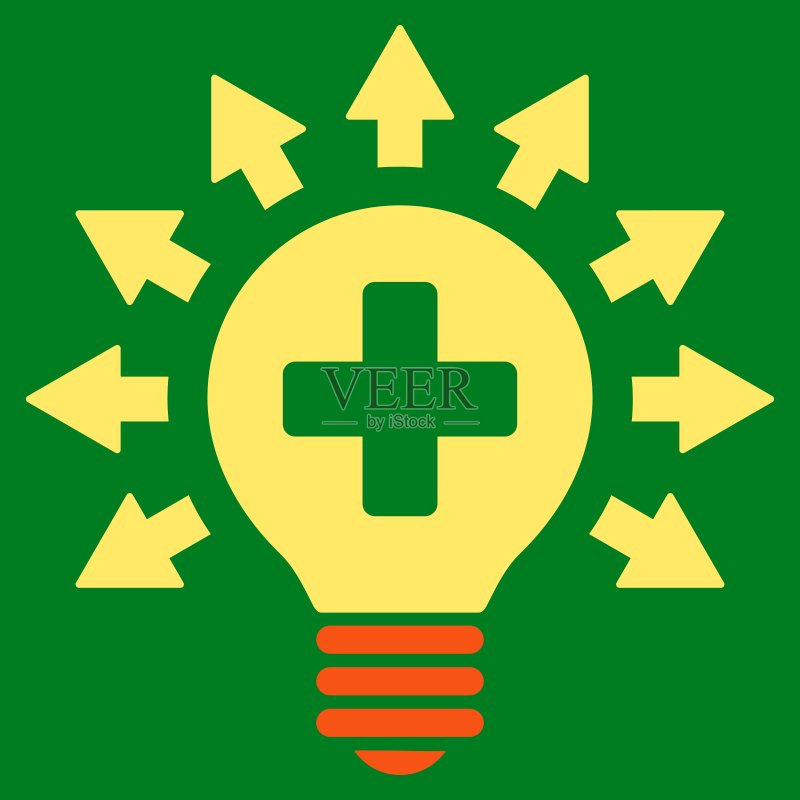 消毒灯图标图标素材