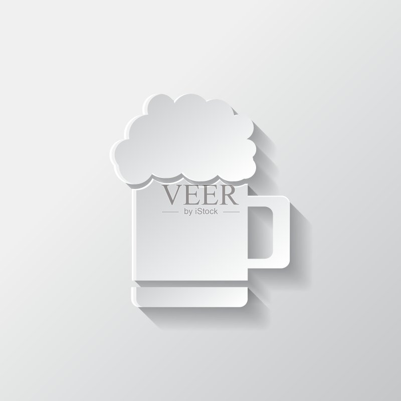 啤酒杯Web图标图标素材
