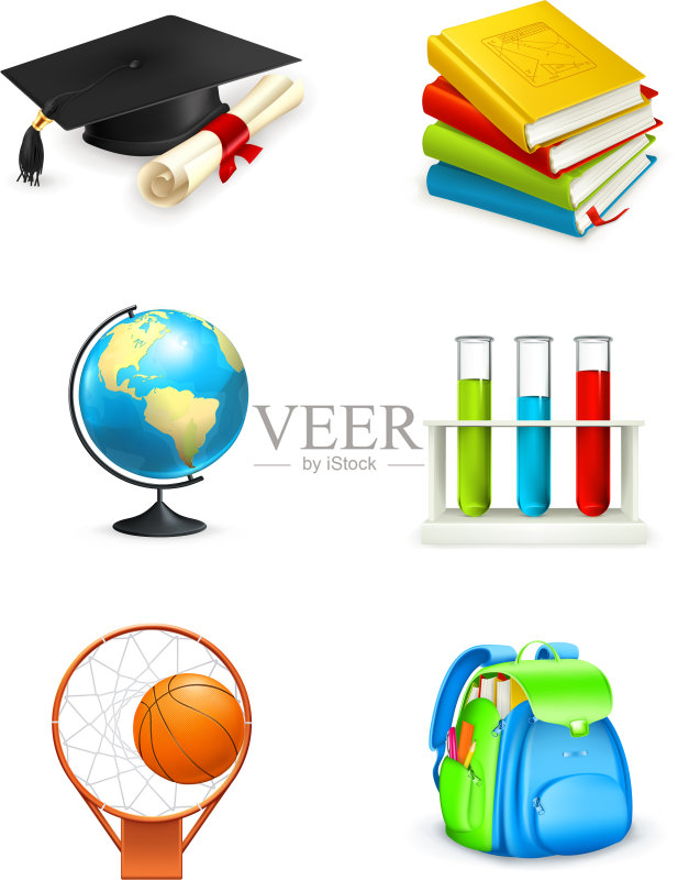 学校图标图标素材