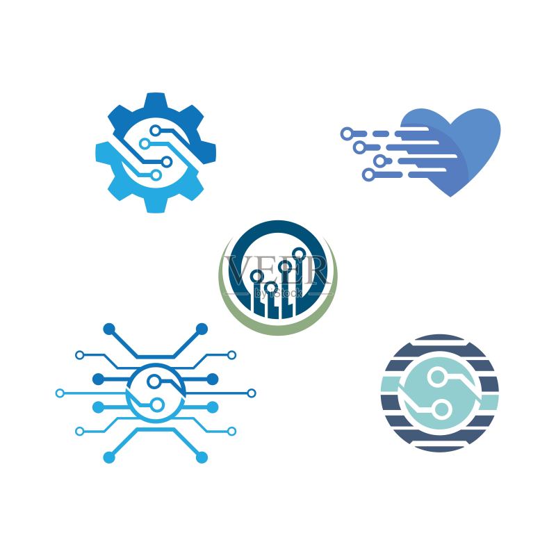 科技图标logo矢量图图标素材