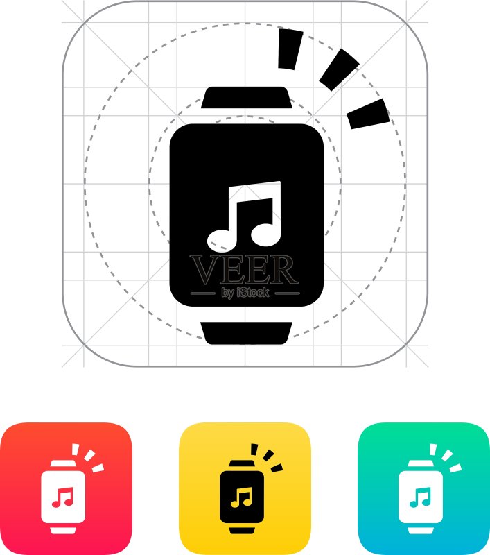 智能手表提示音图标图标素材
