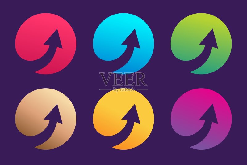 箭头图标Logo模板图标素材