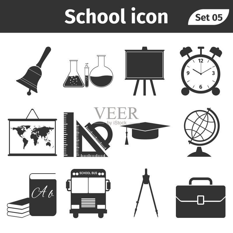 学校及教育图标图标素材