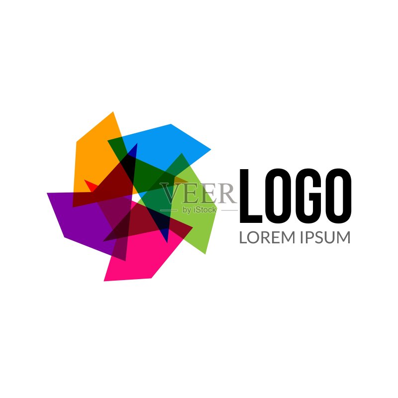 抽象logo模板布局图标素材
