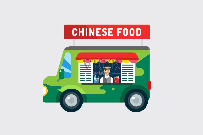 中式快餐食品套餐(肉类)图标素材
