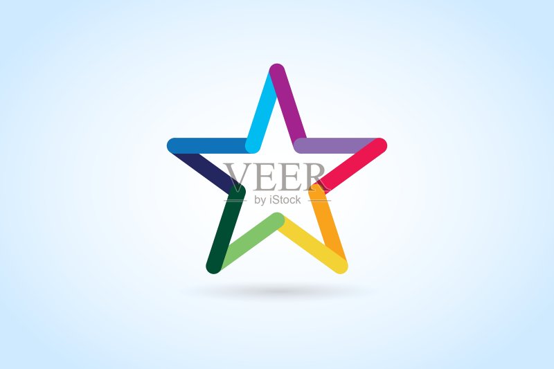星形Logo图标,领导者图标素材