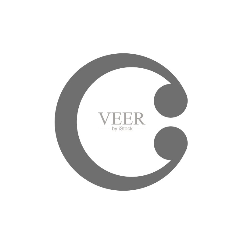 字母C Logo概念图标图标素材