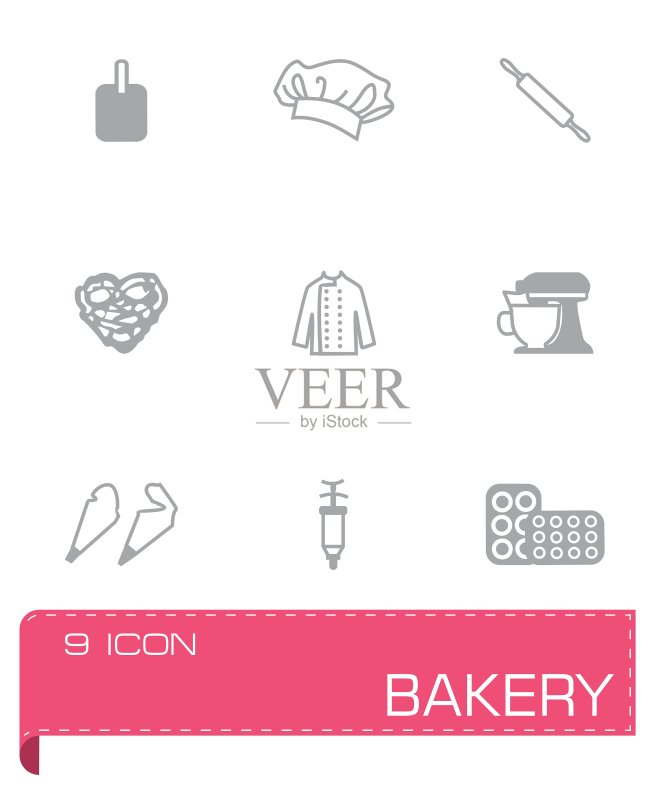 面包房icon合集图标素材