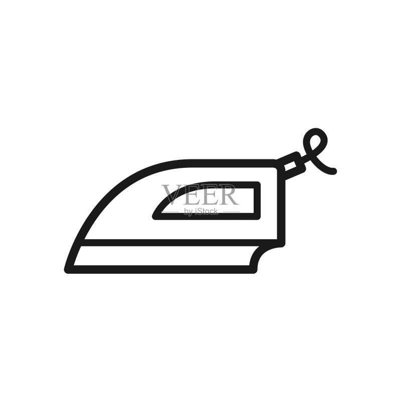 铁矢量图标扁平设计图标素材