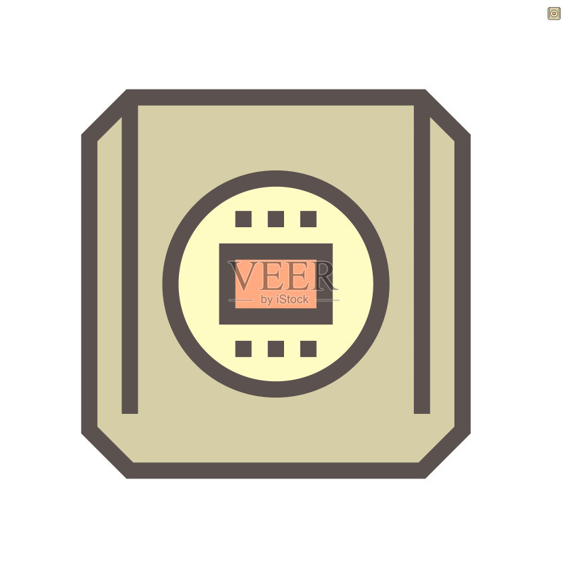 电影摄影机矢量图标设计图标素材