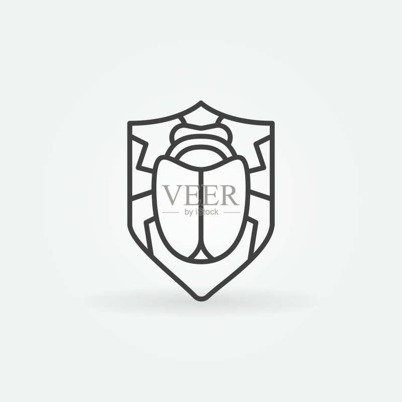 病毒防护图标图标素材