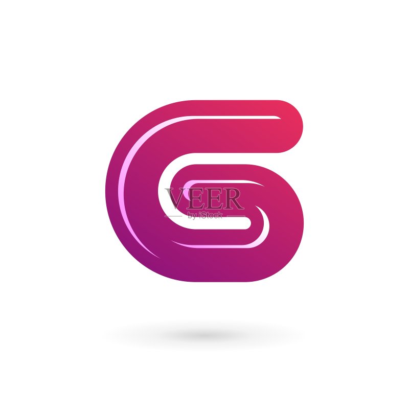 字母G标志图标设计模板元素图标素材