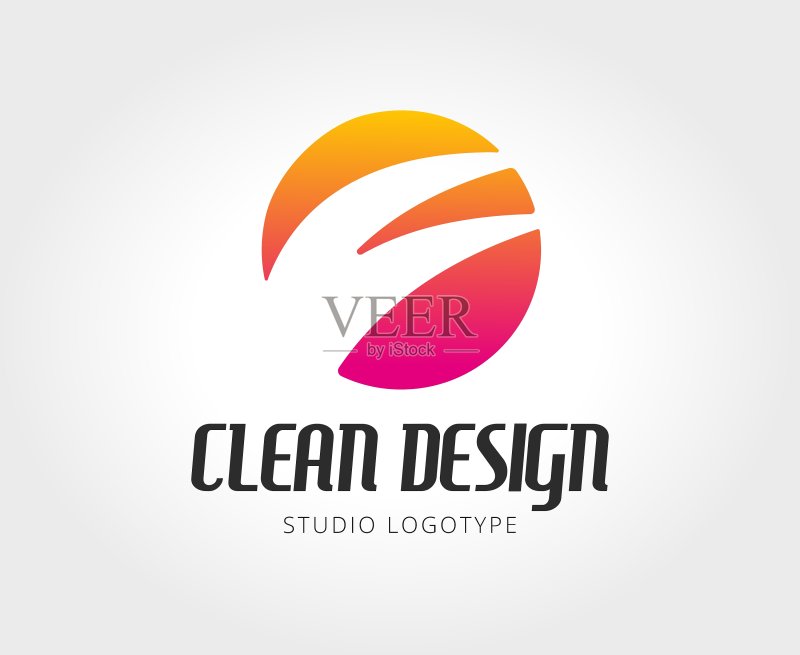 抽象设计工作室logo模板图标素材
