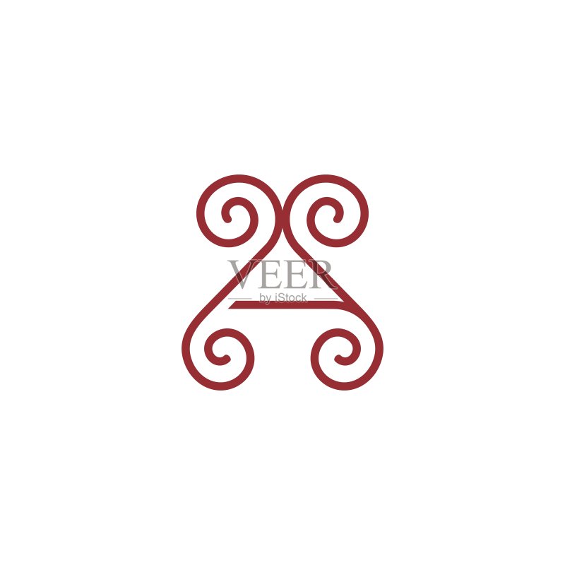 字母A图标设计图标素材