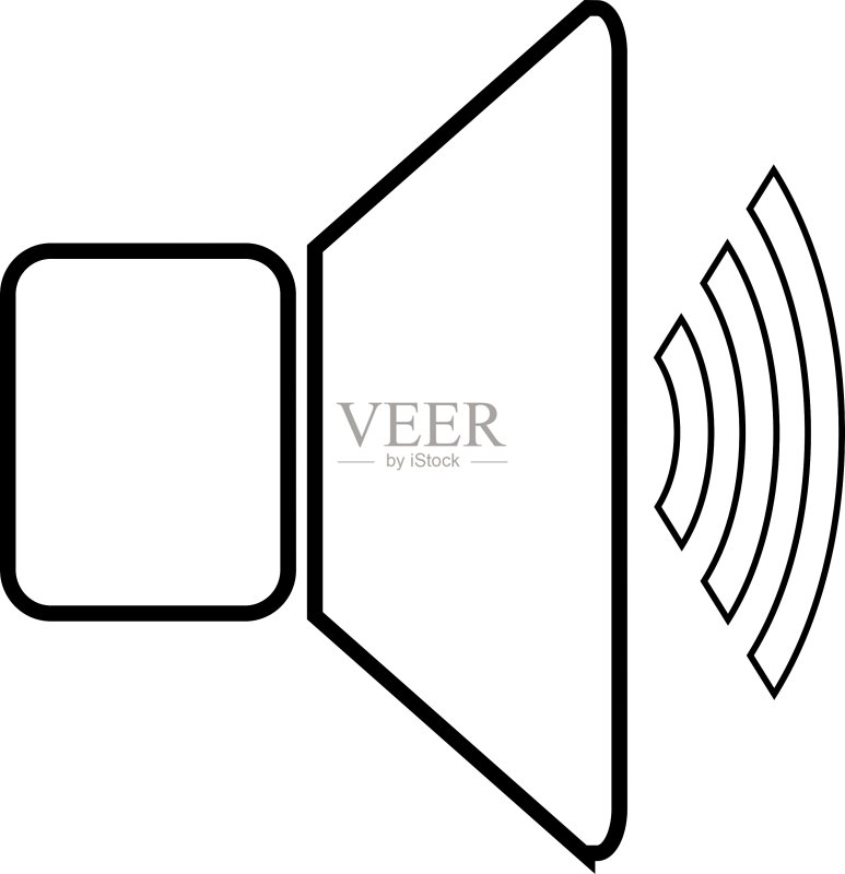 扬声器音量图标图标素材