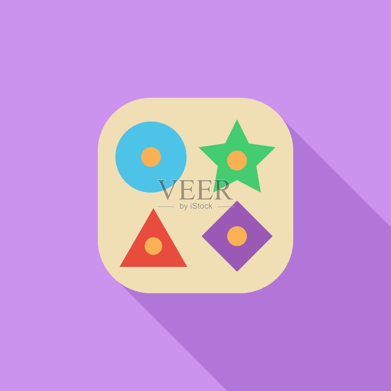 分拣益智玩具图标素材