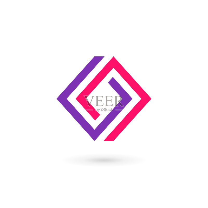 带有元素的商业Logo图标设计模板图标素材