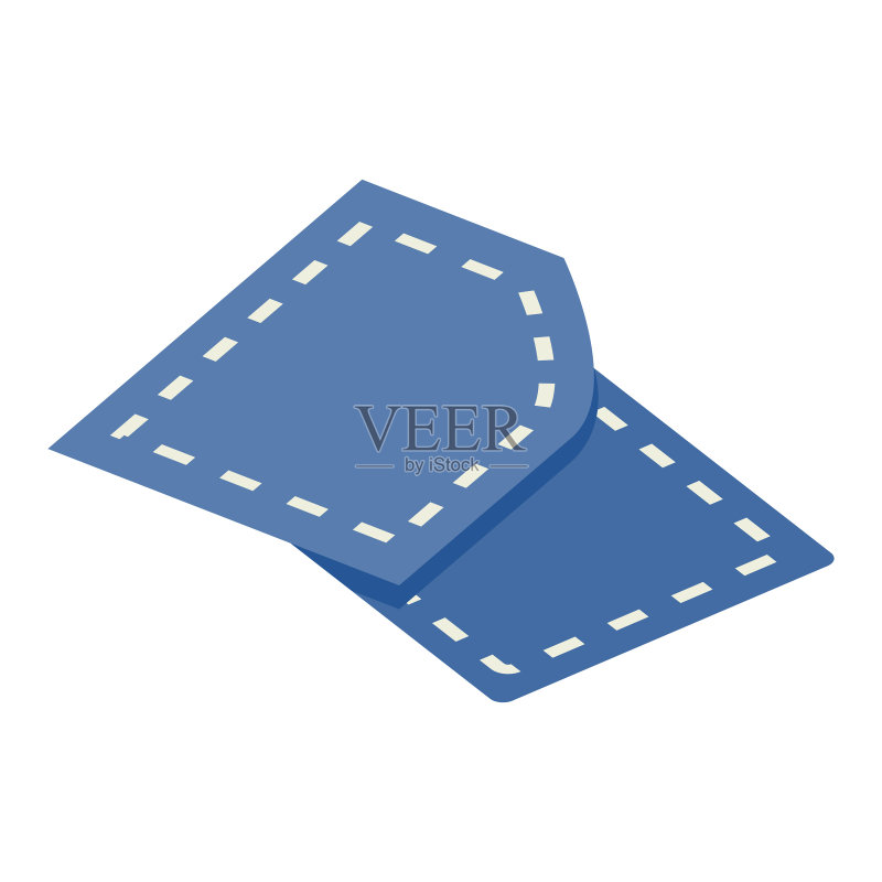 缝纫图案2.5D 3D图标图标素材