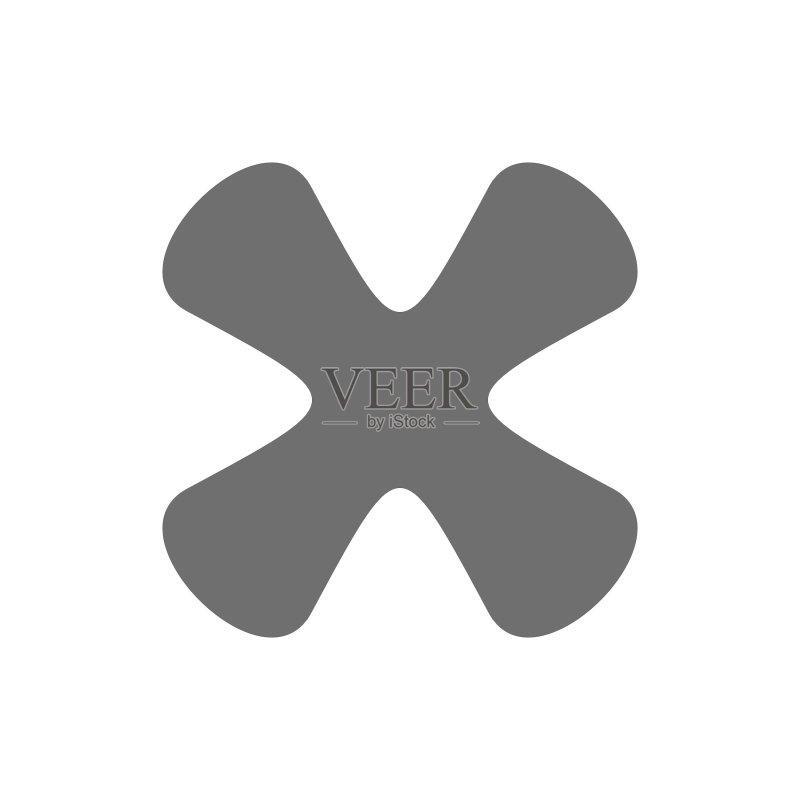 字母X标志概念图标图标素材