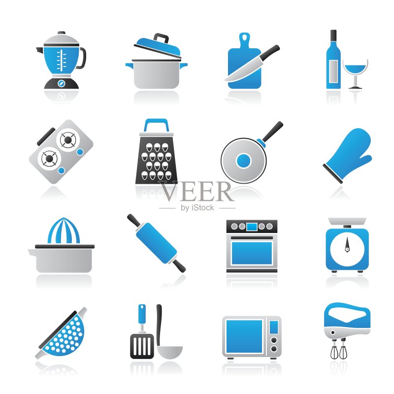烹饪工具图标图标素材