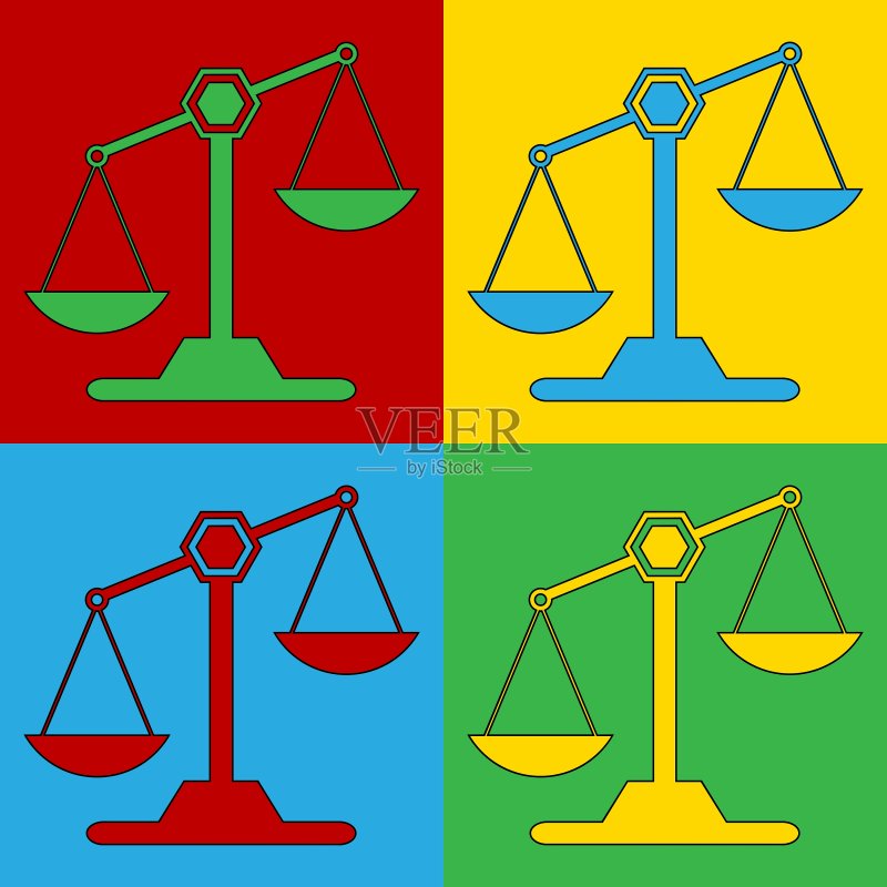 波普艺术刻度图标图标素材