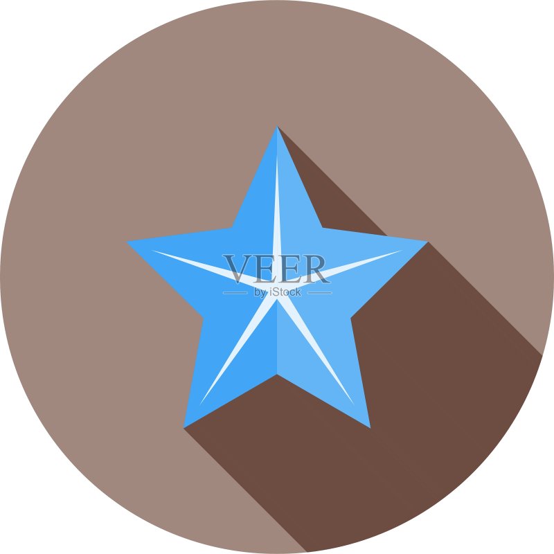 圣诞之星图标素材