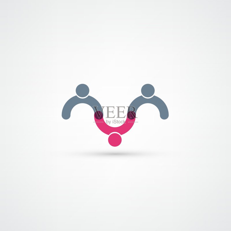 商务图标:握手图标素材