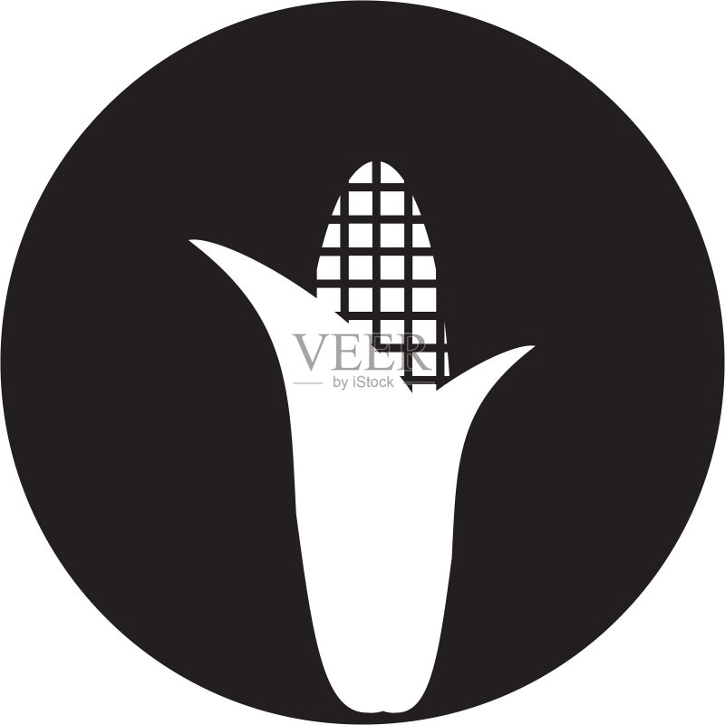 玉米图标图标素材