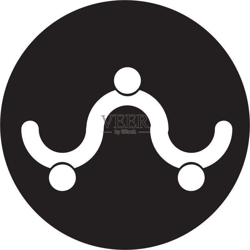 商务图标:握手图标素材
