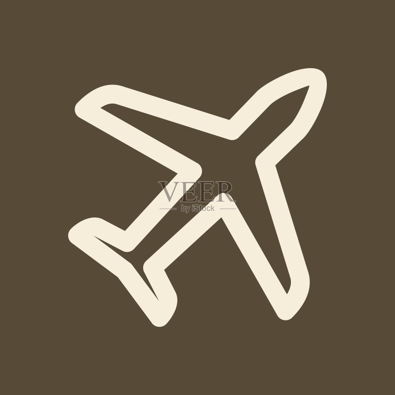 飞机图标图标素材