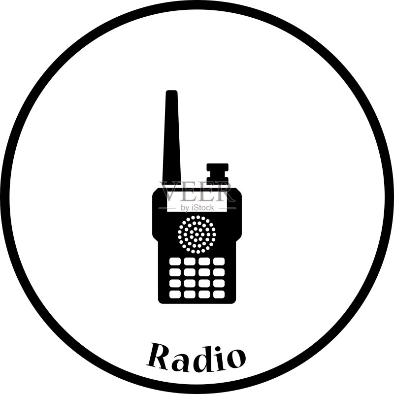 便携式收音机图标图标素材