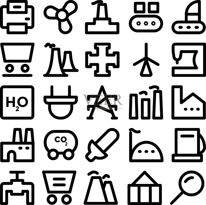 工业图标9图标素材