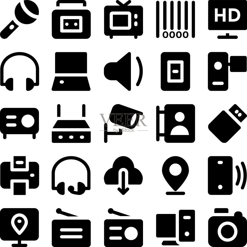通信图标10图标素材