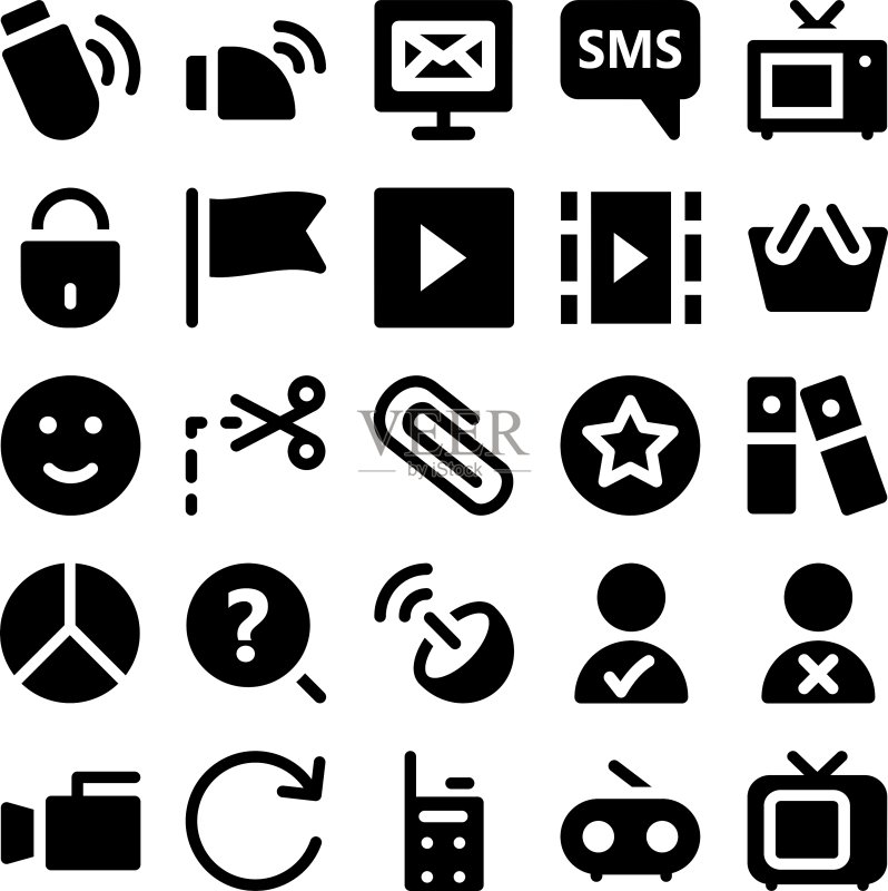 通信图标7图标素材