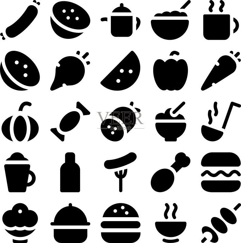 食品图标10图标素材
