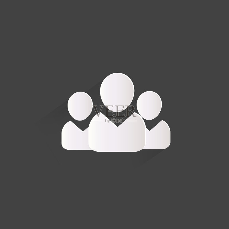 人群网络图标图标素材
