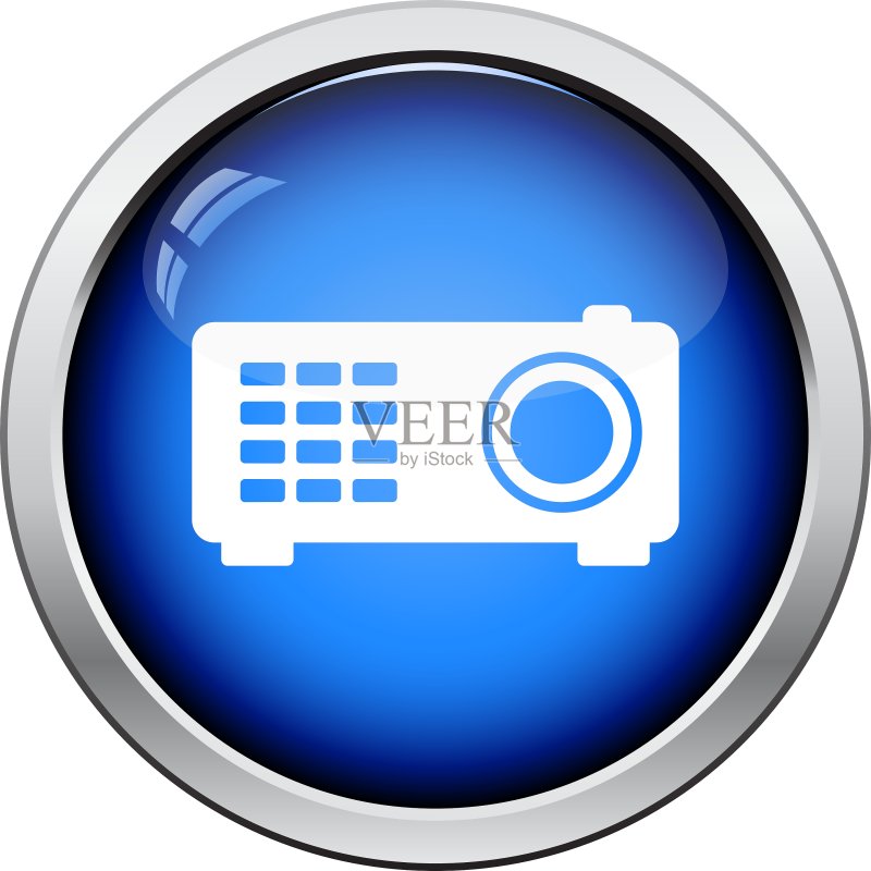 视频投影仪图标图标素材