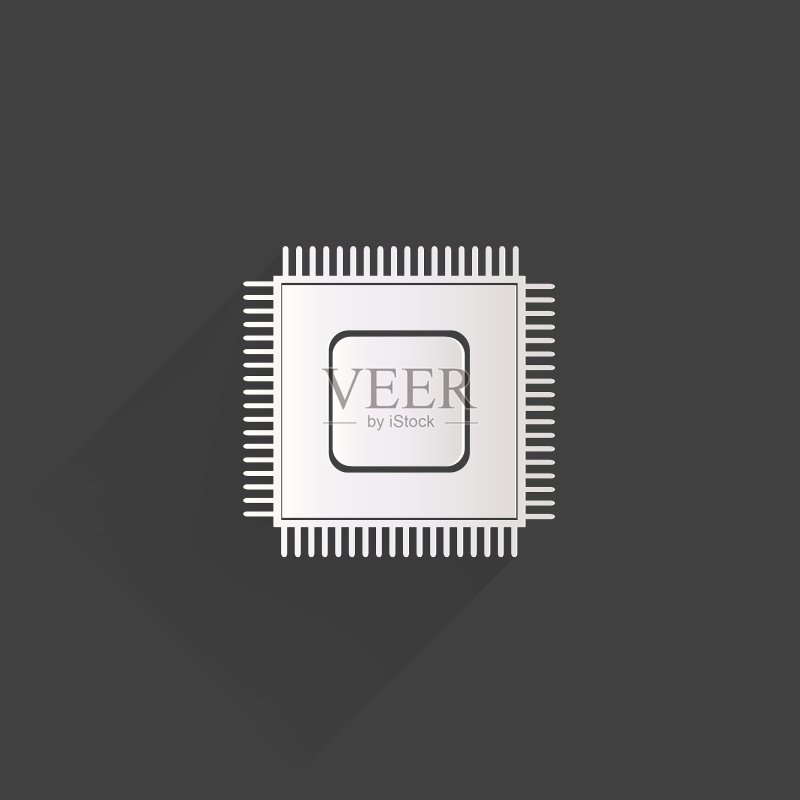 微芯片Web图标图标素材