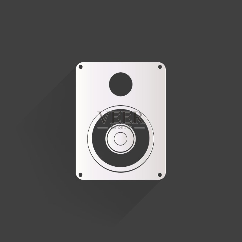 低音炮网络图标图标素材